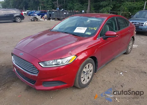 2013 Ford Fusion S from USA, damaged, VIN 3FA6P0G7XDR116973